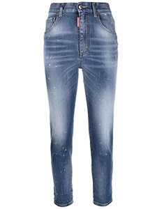 Jeans Dsquared2 High Waist Cropped Twiggy Jean